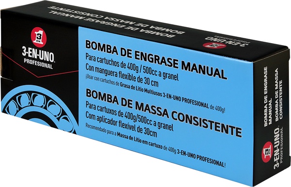 Bomba de Engrase Manual - 3 en Uno Profesional Bomba de Engrase Manual - 3 en Uno Profesional